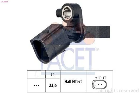 CZUJNIK ABS FACET 210222