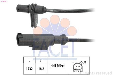 CZUJNIK ABS FACET 210249