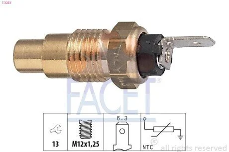 Датчик температуры FACET 7.3223