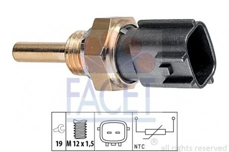 Датчик температуры FACET 7.3225
