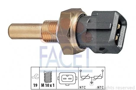 Датчик температуры FACET 7.3229