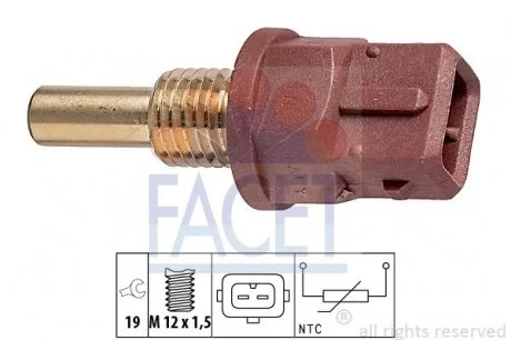 Датчик температуры FACET 7.3248