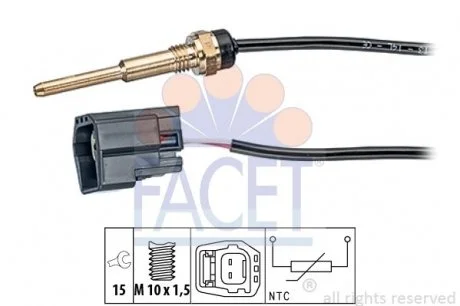 Датчик температуры FACET 7.3289
