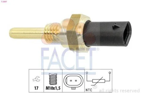 CZUJNIK TEMPERATURY FACET 73397