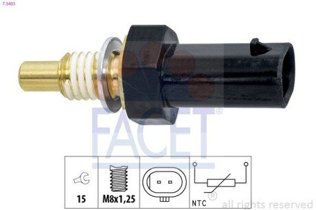 CZUJNIK TEMPERATURY FACET 73403