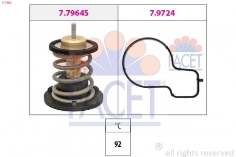 TERMOSTAT FACET 77964 (фото 1)