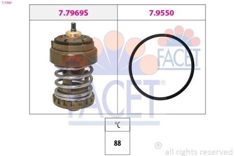 TERMOSTAT FACET 77969