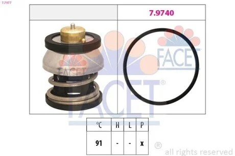 TERMOSTAT FACET 77977