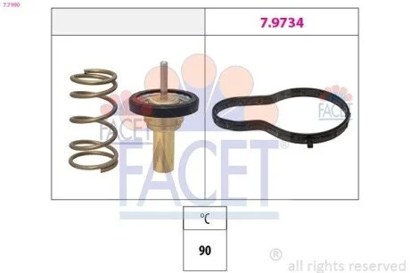 TERMOSTAT FACET 77990