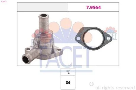 Термостат Citroen Jumper 2.5 d (94-02) FACET 7.8311