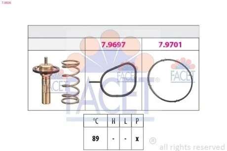 Автозапчастина FACET 78826