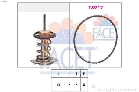 Термостат FACET 78937