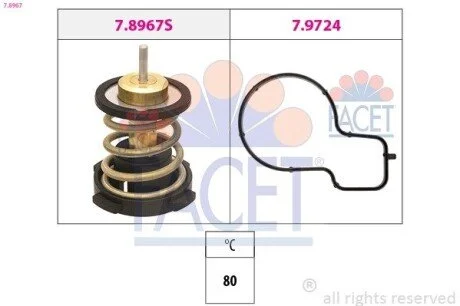 TERMOSTAT FACET 78967