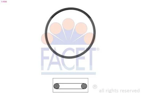 Прокладка термостата FACET 7.9566 (фото 1)