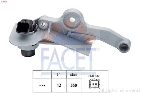 Датчик частоти обертання FACET 9.0299