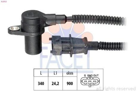 Автозапчасть FACET 90753