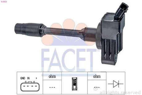 CEWKA ZAPLONOWA FACET 96553
