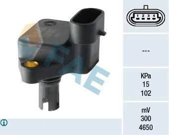 Czujnik ciњnienia w kolekt. ss№cym FAE 15062