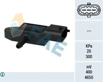 Czujnik ciњnienia w kolekt. ss№cym FAE 15128