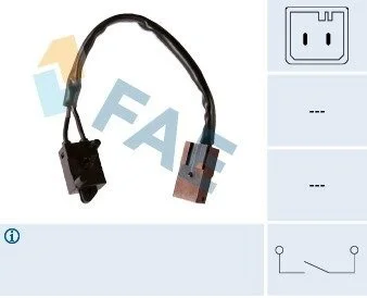 Датчик положення педалі зчепл FAE 24906