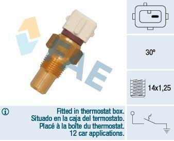 Термовимикач, сигнальної лампи охолоджувальної рідини FAE 35295 (фото 1)