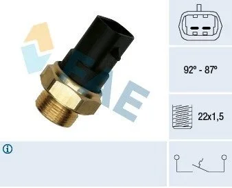 Термовимикач вентилятора FAE 37220