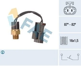 Термовимикач вентилятора радіатора FAE 37760