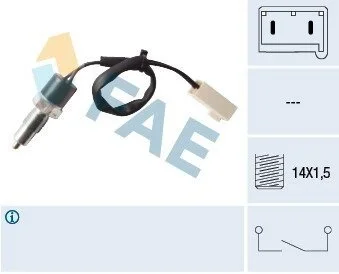 Вимикач фар заднього ходу FAE 40360