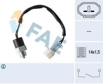 Вимикач фар заднього ходу FAE 40760