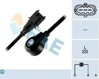 Датчик детонації TOYOTA AURIS, COROLLA, COROLLA VERSO 1.4/1.6 10.99-09.12 FAE 60115