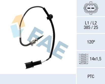 Sensor, exhaust gas temperature FAE 68096