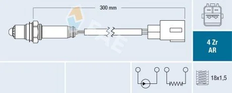 SONDA LAMBDA FAE 75621