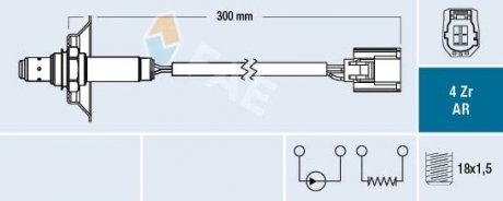 SONDA LAMBDA FAE 75624