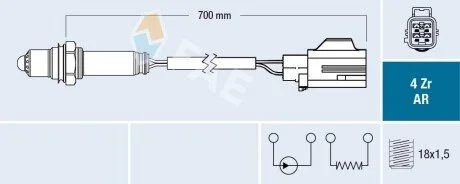 SONDA LAMBDA FAE 75637