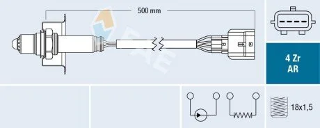 SONDA LAMBDA FAE 75646