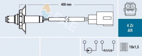 SONDA LAMBDA FAE 75650 (фото 1)