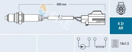 SONDA LAMBDA FAE 75660