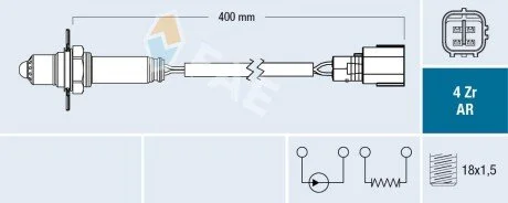 SONDA LAMBDA FAE 75662