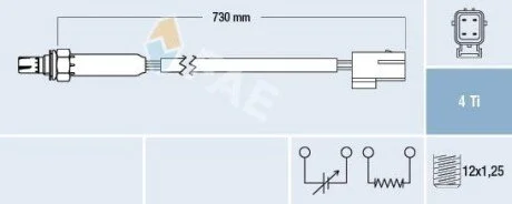 Лямбда-зонд FAE 77185