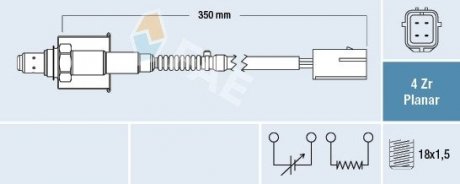 SONDA LAMBDA SZEROKOPASMOWA FAE 77661 (фото 1)