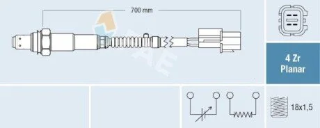 Lambda Sensor FAE 77689
