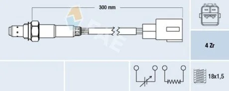 SONDA LAMBDA FAE 77756