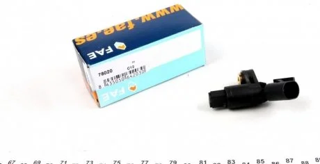 Датчик швидкості обертання колеса FAE 78020
