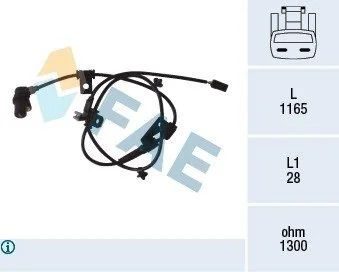 Датчик ABS FAE 78078