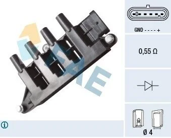 Автозапчасть FAE 80340