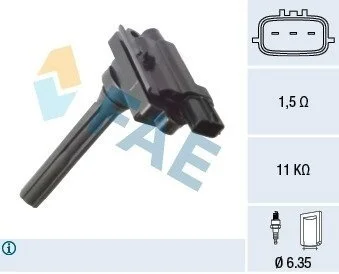 CEWKA ZAPLONOWA JEDNOISKROWA FAE 80393