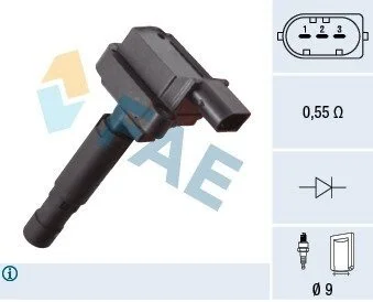 Автозапчасть FAE 80455