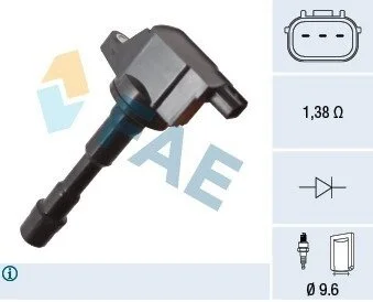 Автозапчасть FAE 80469
