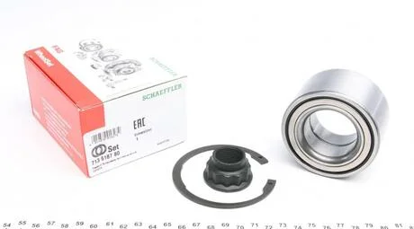 Комплект подшипника ступицы колеса FAG 713 6187 80