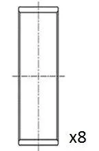 Вкладиші шатунні Ford Fiesta V/Focus II/Fusion/C-Max 1.6TDCI 03-/Peugeot/Citroen 1.6HDI 08- FAI BB2034STD